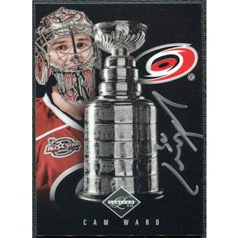 2011/12 Panini Limited Stanley Cup Signatures #CW Cam Ward Autograph 17/99