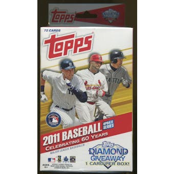 2011 Topps Update Baseball Retail Hanger Box