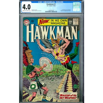 Hawkman #1 CGC 4.0 (C-OW) *1462802003*