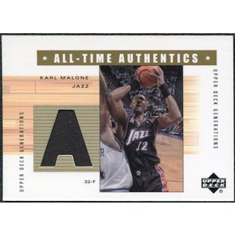 2002/03 Upper Deck Generations All-Time Authentics #KMA Karl Malone