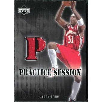 2002/03 Upper Deck Practice Session Jerseys #JTPS Jason Terry