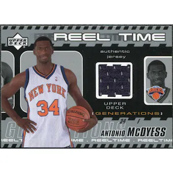 2002/03 Upper Deck Generations Reel Time Jersey #MCJ Antonio McDyess