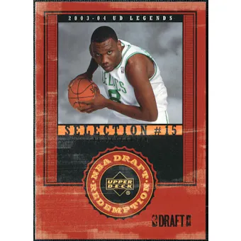 2003/04 Upper Deck Legends #150 Al Jefferson XRC