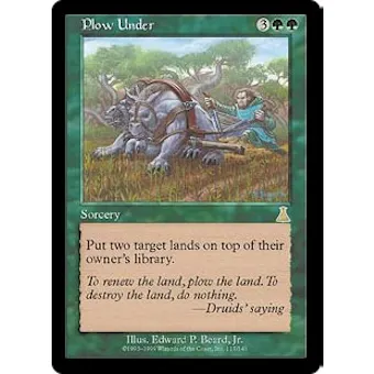 Magic the Gathering Urza's Destiny Single Plow Under - NEAR MINT (NM)