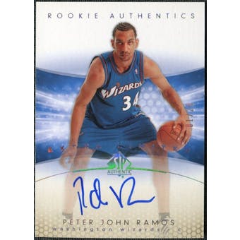 2004/05 Upper Deck SP Authentic Limited Extra #156 Peter John Ramos RC Autograph /25