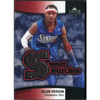 2004/05 Upper Deck Sweet Shot Swatches #AI Allen Iverson
