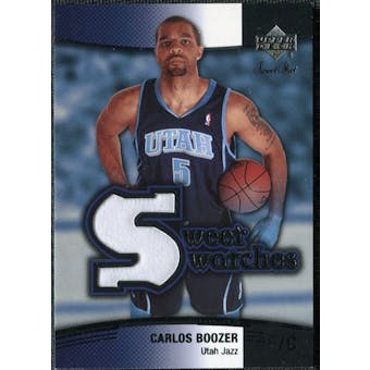 2004/05 Upper Deck Sweet Shot Swatches #CB Carlos Boozer