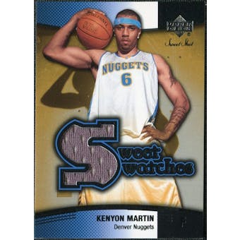 2004/05 Upper Deck Sweet Shot Swatches #KM Kenyon Martin