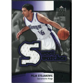2004/05 Upper Deck Sweet Shot Swatches #PS Peja Stojakovic
