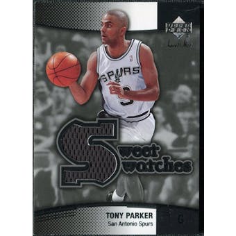 2004/05 Upper Deck Sweet Shot Swatches #TP Tony Parker