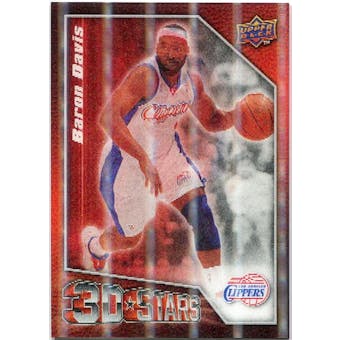 2009/10 Upper Deck 3D NBA Stars #3DBD Baron Davis