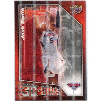 2009/10 Upper Deck 3D NBA Stars #3DSM Josh Smith
