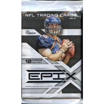 2010 Panini Epix Football Retail Pack