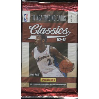 2010/11 Panini Classics Basketball Retail Pack