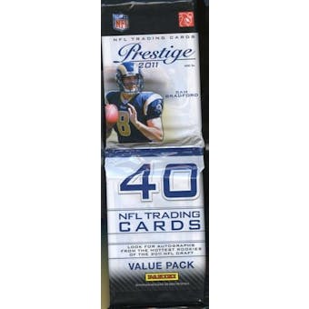 2011 Panini Prestige Football Retail Rack Pack