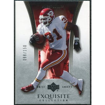 2005 Upper Deck Exquisite Collection #21 Priest Holmes /150