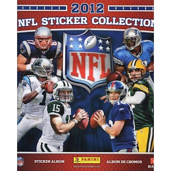 2012 Panini NFL Football Sticker Album (Lot of 40)x