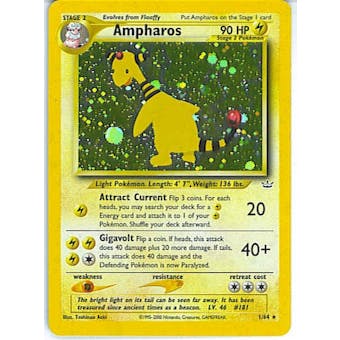 Pokemon Neo Revelations Single Ampharos 1/64