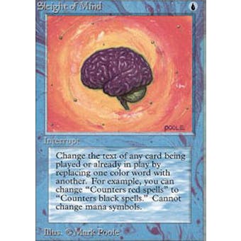 Magic the Gathering Alpha Single Sleight of Mind - NEAR MINT (NM)
