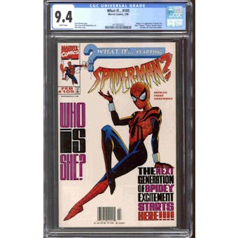 What If... #105 Newsstand Variant CGC 9.4 (W) *1475932022*