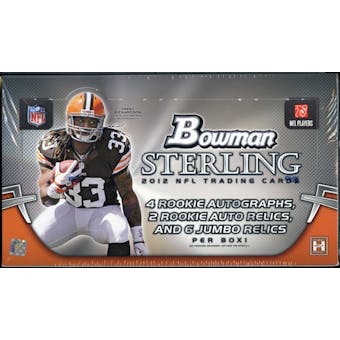 2012 Bowman Sterling Football Hobby Box