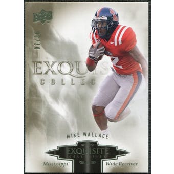 2010 Upper Deck Exquisite Collection #67 Mike Wallace /35