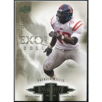 2010 Upper Deck Exquisite Collection #69 Patrick Willis /35