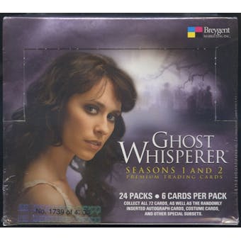 Ghost Whisperer Seasons 1 & 2 Hobby Box (2009 Breygent)