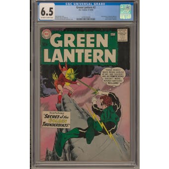 Green Lantern #2 CGC 6.5 (OW-W) *1479102009*