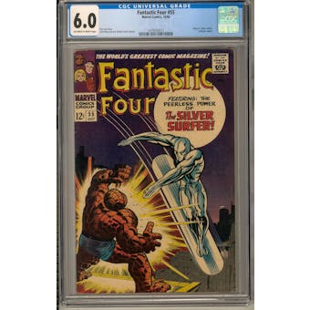 Fantastic Four #55 CGC 6.0 (OW-W) *1479102017*