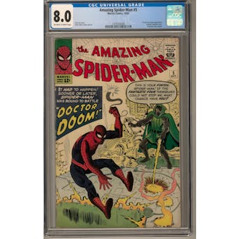 Amazing Spider-Man #5 CGC 8.0 (OW-W) *1479103008*