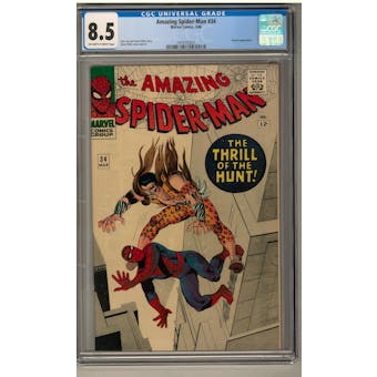 Amazing Spider-Man #34 CGC 8.5 (OW-W) *1479103021*