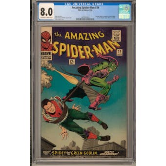 Amazing Spider-Man #39 CGC 8.0 (OW-W) *1479103022*