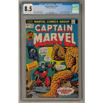 Captain Marvel #26 CGC 8.5 (OW-W) *1479114004*