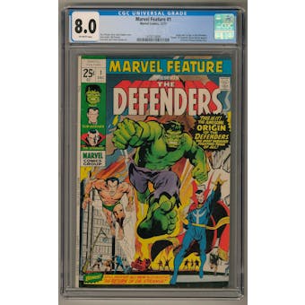 Marvel Feature #1 CGC 8.0 (OW) *1479114006*