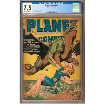 Planet Comics #29 CGC 7.5 (C-OW) *1479115005*