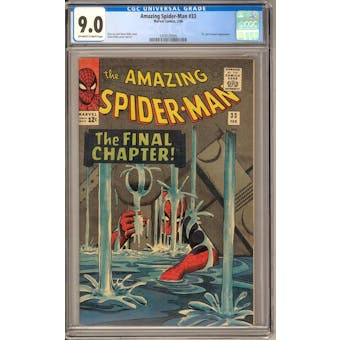 Amazing Spider-Man #33 CCG 9.0 (OW-W) *1479120005*