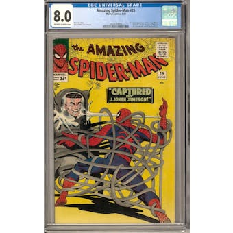 Amazing Spider-Man #25 CGC 8.0 (OW-W) *1479120006*