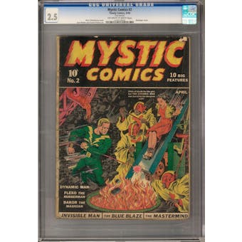 Mystic Comics #2 CGC 2.5 (OW-W) *1479128005*