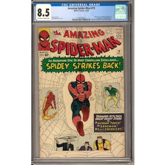 Amazing Spider-Man #19 CGC 8.5 (OW-W) *1479130015*