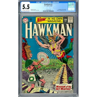 Hawkman #1 CGC 5.5 (OW-W) *1479142019*