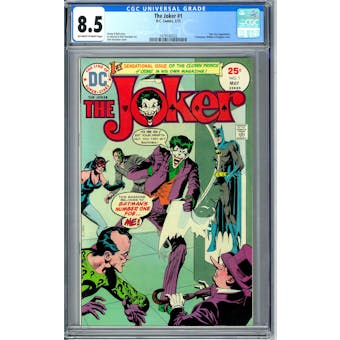The Joker #1 CGC 8.5 (OW-W) *1479142032*