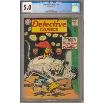 Detective Comics #311 CGC 5.0 (C-OW) *1479184002*