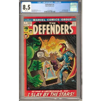 Defenders #1 CGC 8.5 (W) *1479184005*