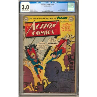 Action Comics #156 CGC 3.0 (C-OW) *1479184009*