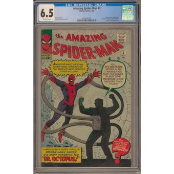 Amazing Spider-Man #3 CGC 6.5 (OW) *1479187002*