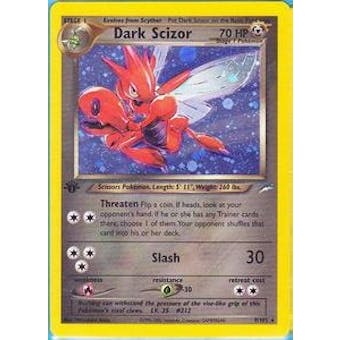 Pokemon Neo Destiny 1st Edition Single Dark Scizor 9/105