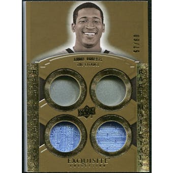 2010 Upper Deck Exquisite Collection Rare Materials #ERMAR Andre Roberts /60