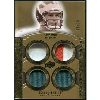 2010 Upper Deck Exquisite Collection Rare Materials #ERMCH Chad Henne /30