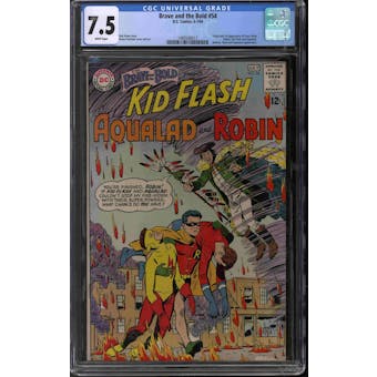 Brave and the Bold #54 CGC 7.5 (W) *1480568017*